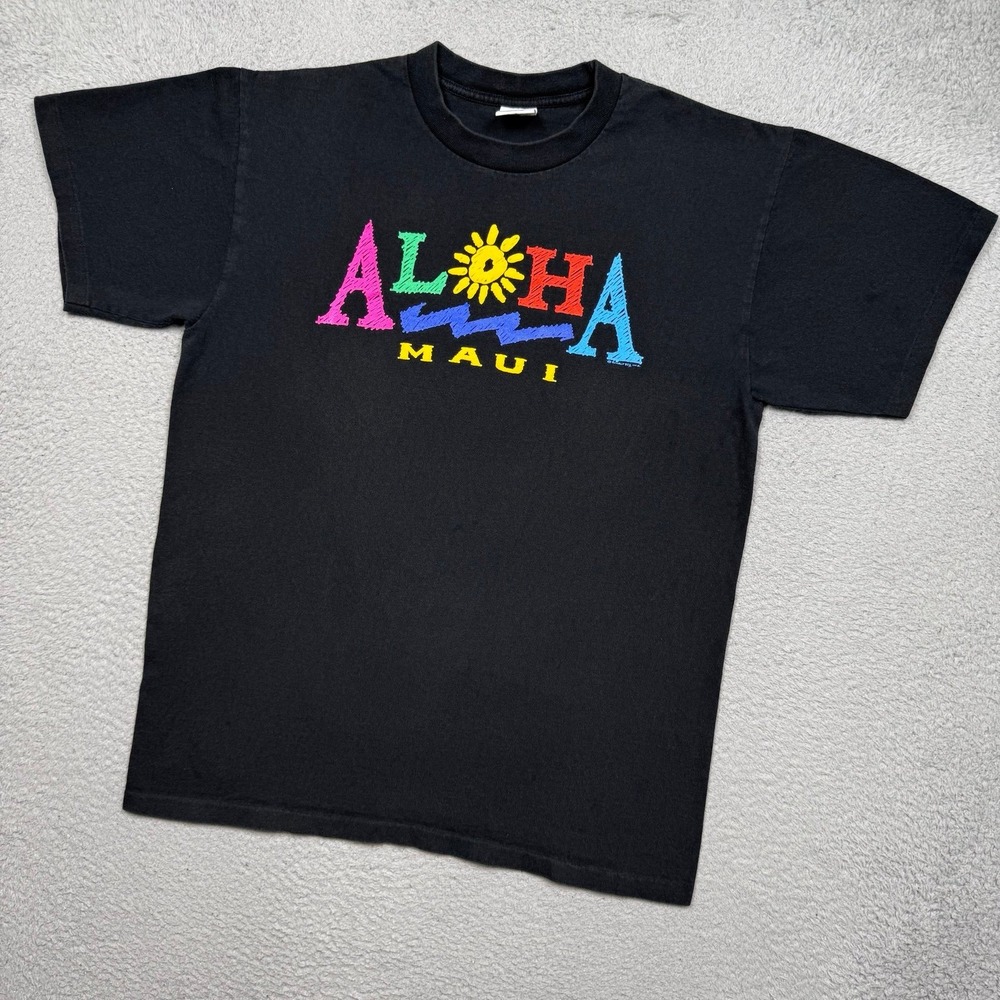 Vintage 90s Aloha Maui Hawaii T-shirt